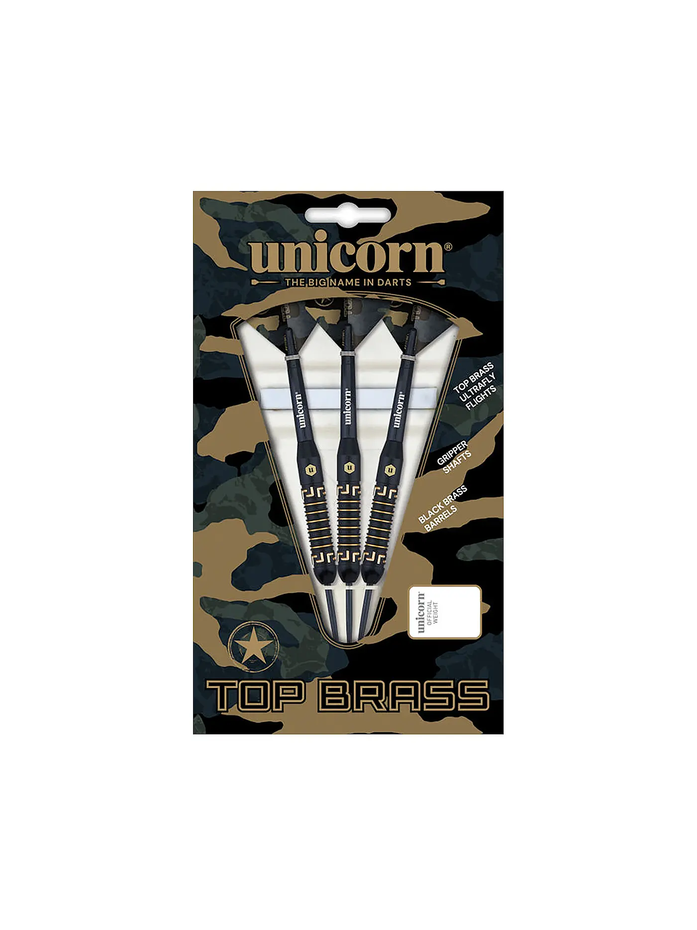 UNICORN | Dartpfeil Top Brass 20g | 